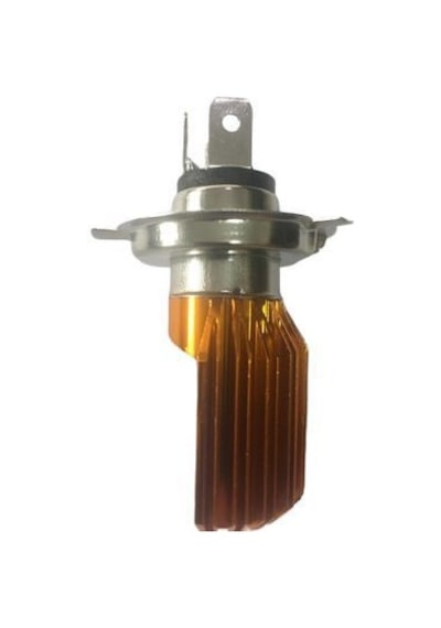 Ampul H-4 12v 35/35 Led Çift Duy Kesik Aliminyum Zenon Far Ampulu