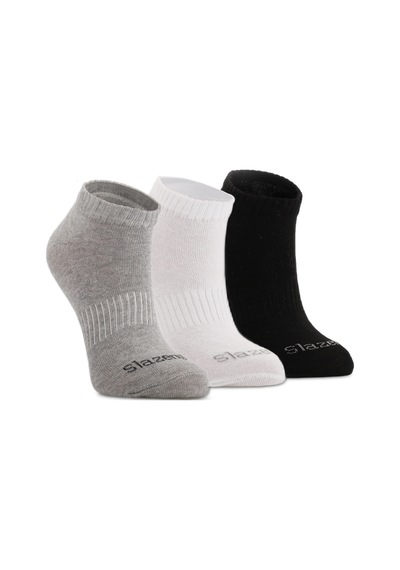 Slazenger JAMAL 3 lü Kadın soket Karışık Çorap