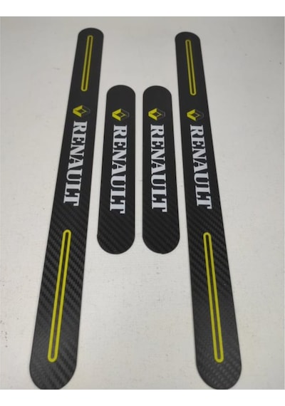 Renault Master Uyumlu Carbon Kapı Eşiği 4'Lü Set Kırılmaz (551149623)