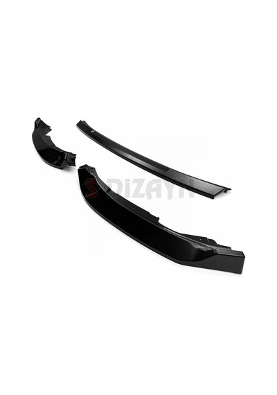 Renault Clio 5 Hb Abs Plastik Ön Tampon Alt Lip 3 Prç. 2019 Üzeri