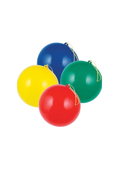 10 Adet İpli Punc Balon
