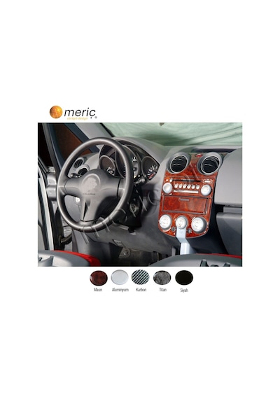 Meriç® Mitsubishi Colt Ön Torpido Kaplama 4 Parça 2004-2007 (530156810)