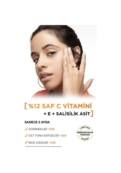 L'Oréal Paris Revitalift Clinical %12 Saf C Vitamini Aydınlatıcı Serum &cilt Yenileme Etkili Temizleme Jeli 150 Ml pktrvtcvtglklkjl-9576