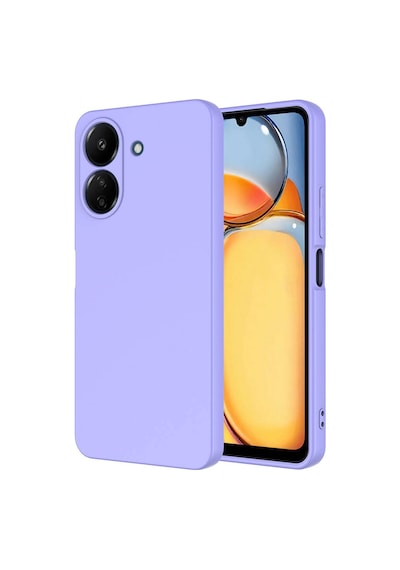Xiaomi Poco C65 Kılıf Yumuşak Silikon Kamera Korumalı Lansman Pazarplus Kırmızı