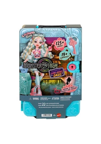 Monster High Gizemli Arkadaşlar Tatil Bebeği Lagoona Blue Jdr51