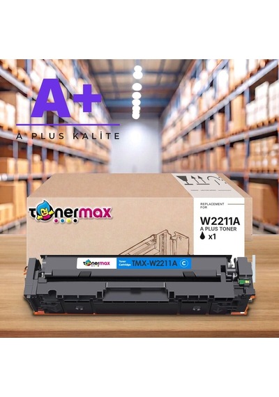 Hp 207a W2211a Mavi Uyumlu Toner A Plus / Color Laserjet Pro M255 / M282 / M283