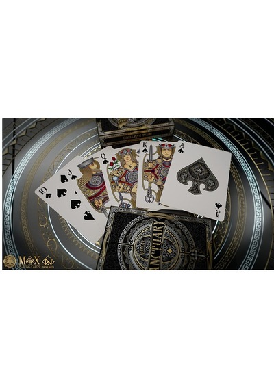 Npcc Noir Arts Royal Sanctuary Kings Premium Oyun Kağıdı Koleksiyonluk İskambil Kartları
