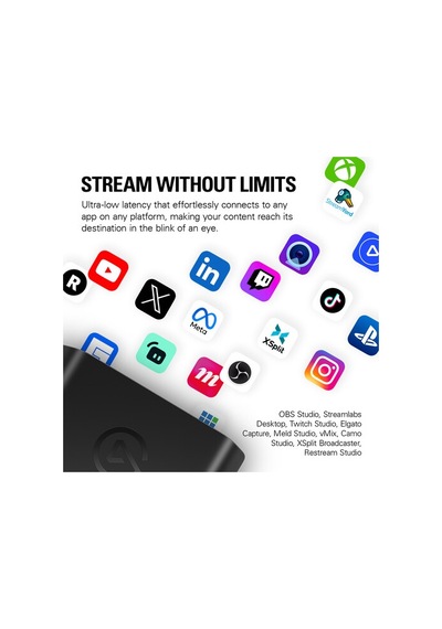 Elgato 10gbh9901 Game Capture 4k X