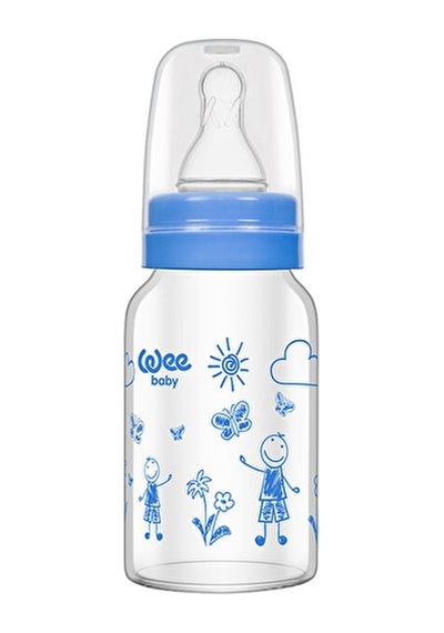 Wee Baby Isıya Dayanıklı Cam Biberon 120 Ml