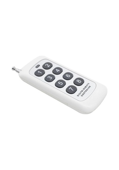 433mhz 8 Butonlu Dijital Uzaktan Kumanda - 8 Tuşlu Rf Alıcı Verici Kontrol Cihazı
