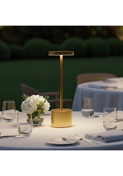 Braytron Ledli 3 Cct - Dimmable Masa Lambası Altın