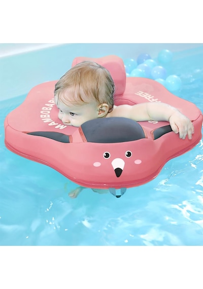 Mambobaby Bel Destekli Yüzme Simidi - Pembe