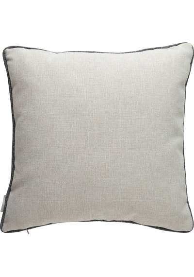 Mudo Home Wıld Kaplan Kırlent Gri 43x43 Siyah