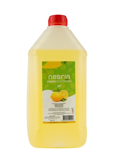 Nesrin 5 L Kolonya Limon 80 - 8690352500048a
