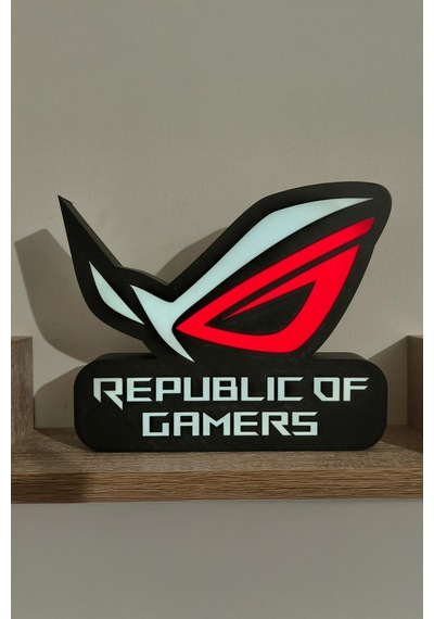 Gamer Dekoratif Aydınlatma Led Gece Lambası Çok Renkli