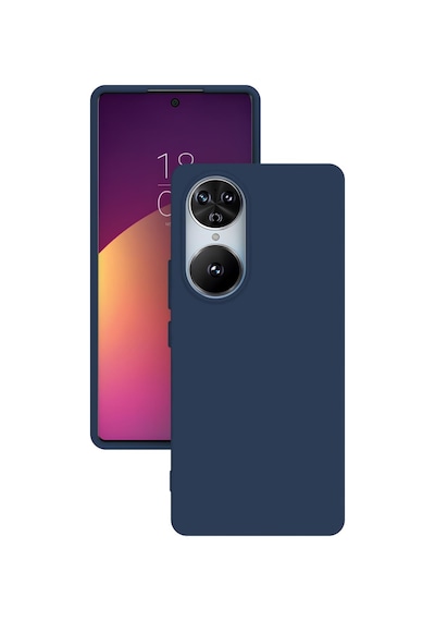 Reeder S19 Max Pro S Edge Kılıf Kamera Korumalı Silikon Rubber Arka Kapak Lacivert