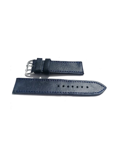 Fado&her Saate Uyumlu Hakiki Deri Saat Kordonu Lazivert 22 Mm 394 Mavi