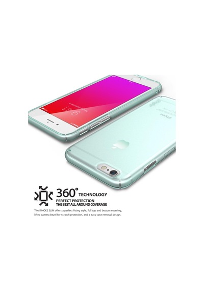 Ringke Slim Frost Apple Uyumlu iPhone 6s/ 6 İle Kılıf Pink