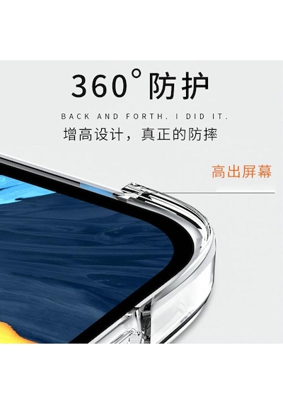Huawei Matepad Se 11 İnç Kılıf Şeffaf Köşe Korumalı Crystal Clear Silikon Kapak Ags6-w00 Ags6-w09 Kılıf