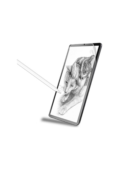 Davın Apple Uyumlu iPad 10.2 7-8-9. Nesil Paper Like Kağıt Hissi Kaymaz Yüzey Pet Mat Ekran Koruyucu Çizim İ
