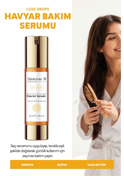 Sisteme 11 Havyar Saç Bakım Serum 50 Ml