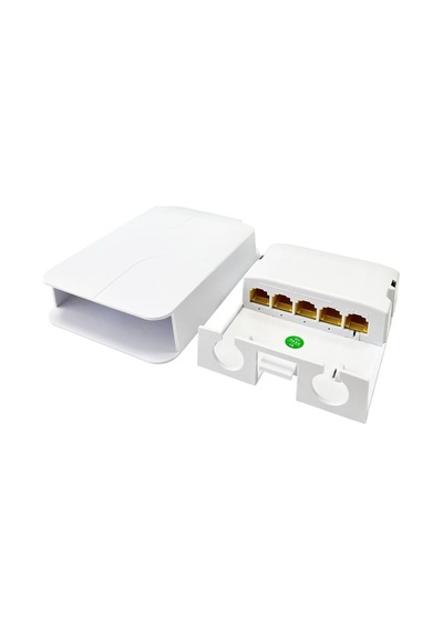 Novacom Nvc-ebt14gw-a 10/100/1000mbps 1/4 Dış Ortam Gigabit Poe Repeater