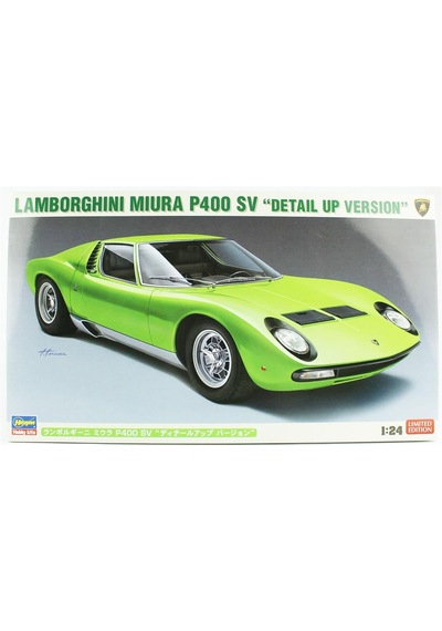 Hasegawa 20439 1/24 Ölçek, Lamborghini Miura P400 Sv, Otomobil Plastik Model Kiti