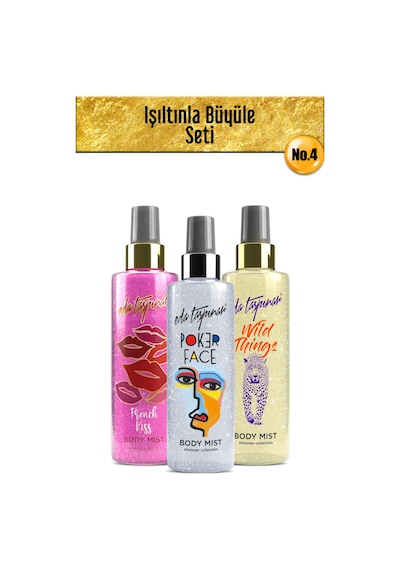 Eda Taşpınar French Kiss + Poker Face + Wild Things Body Mist 200 ML