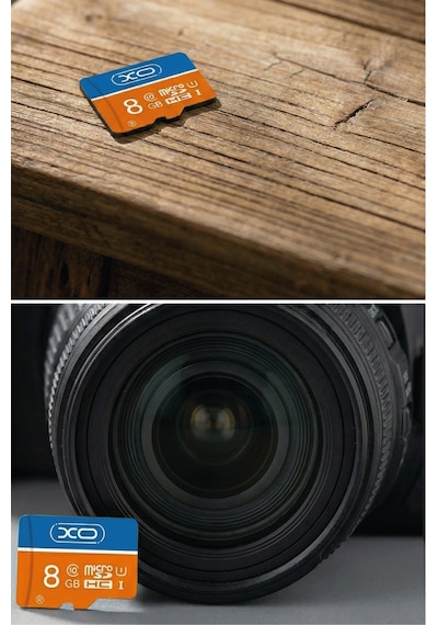 Xo 8gb Class 10 Micro Sd Hafıza Kartı - Suya Dayanıklı Ultra Hızlı Kamera Ve Telefon Kartı