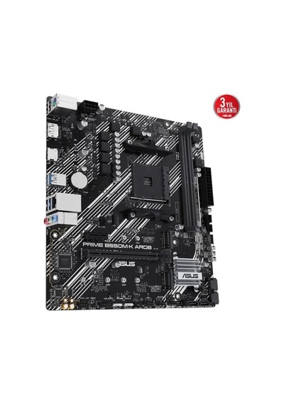 Asus Prime B550m-k Argb 5100mhz Oc Ddr4 Soket Am4 M.2 Hdmı Matx Anakart