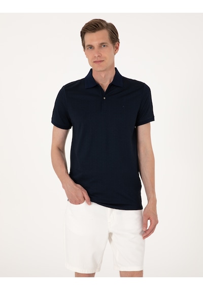 Pierre Cardin Erkek Lacivert Tişört 50306859-vr033