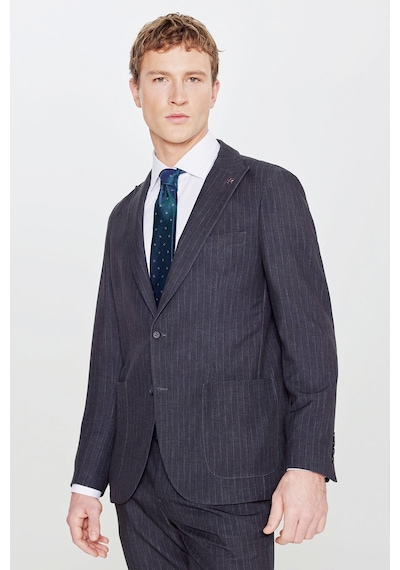 Altınyıldız Classıcs Erkek Sıyah 360 Her Yöne Esneyen Slim Fit Taşıma Torbalı Çizgili Takım Elbise Siyah Altınyıldız Classıcs Erkek Sıyah 360 Her Yöne Esneyen Slim Fit Taşıma Torbalı Çizgili Takım Elbise Siyah