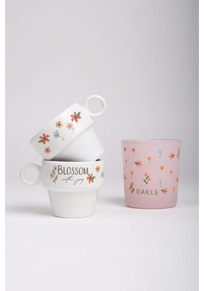 Rakle Blossom&glow Stackable 3'lü Hediye Seti 105 Cc Renkli