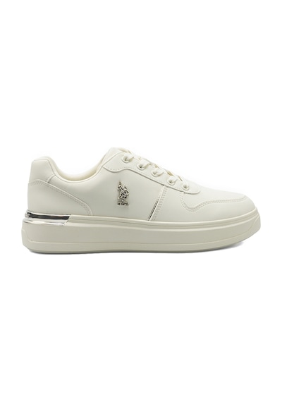 U.S. Polo Assn. Alka 6fx Bej Kadın Sneaker Bej