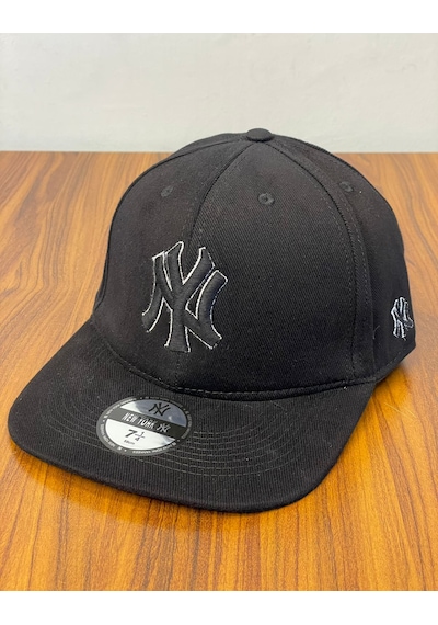 Hamze Ny Yankees New York Nakış Hip Hop Snapback Rapper Şapka Cap Siyah