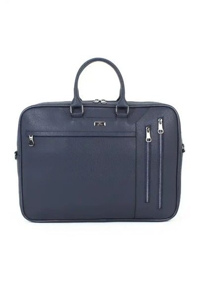 Case Club 17.3 İnç Omuz Askılı Unisex Laptop Evrak Çantası Taba