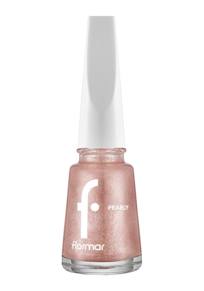 Flormar Pearly Yarı Transparan & Parlak Bitişli Sedefli Oje Pl475 Champagne Blush