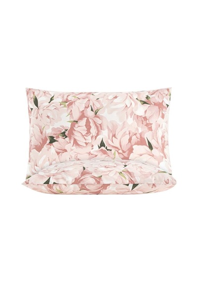 Yastık Kılıfı 2 Li Mariel Percale Baskılı %100 Pamuk 50x70 Cm Somon