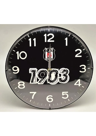 Beşiktaş Lisanslı Duvar Saati 1903 Açık
