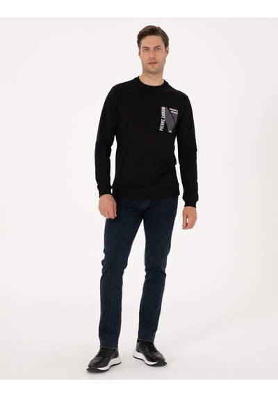 Pierre Cardin Erkek Siyah Sweatshirt 50317750-vr046 Siyah