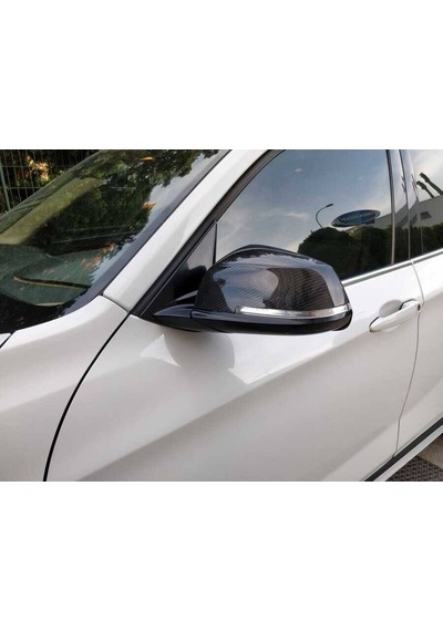 Bmw X1 Karbon Ayna Kapağı 2 Parça 2009 - 2015 Arası