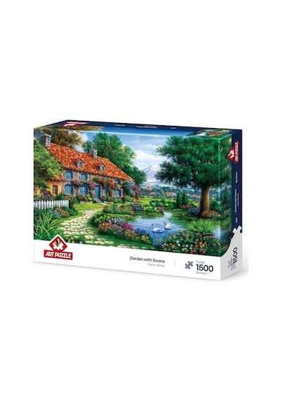 Kuğulu Bahçe 1500 Parça Puzzle