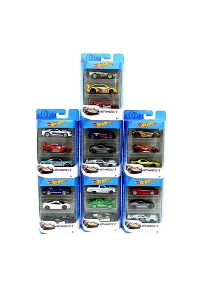 Hot Wheels 3'lü Araba Seti - Farklılık Gösterebilir