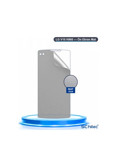 Schitec Lg V10 H960 Uyumlu Ön Yüzey Mat Hidrojel Ekran Koruyucu