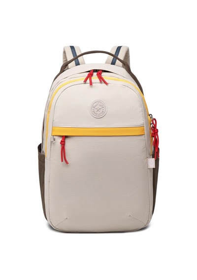 Smart Bags Smartbags Büyük Boy Uniseks Sırt Çantası 2022-3182 Bej Hardal Kahve