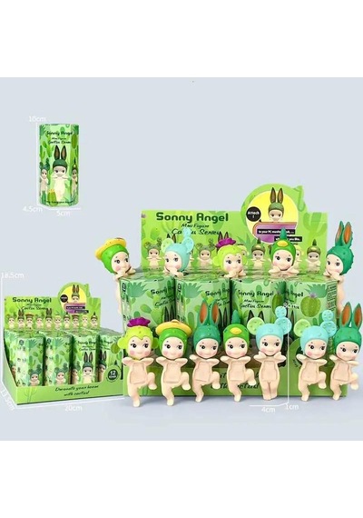 Sonny Angel Hipper Kaktüs Cactus Serisi Dekoratif Mini Figür Tek Adet Yeşil