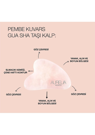 Aurelia Geneve İnce Çizgi ve   Gua Sha Seti