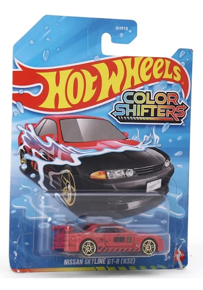 Hot Wheels Color Shifters - Nissan Skyline Gt-r R32 Bordo
