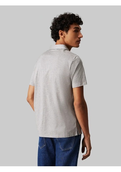 Calvin Klein Lıquıd Jersey Melang Gri Erkek Tişört