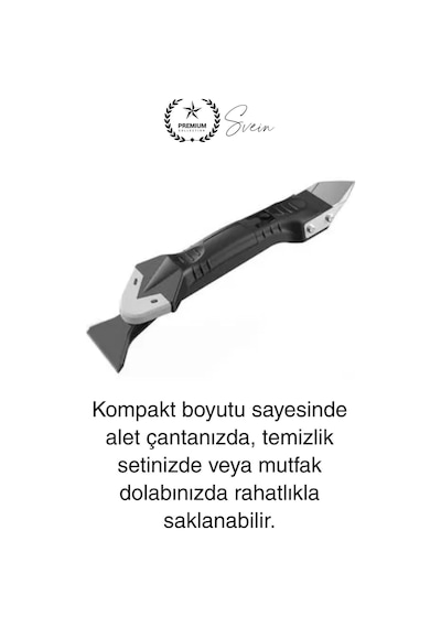 3'ü 1 Arada Fayans Derz Dolgu Silikon Kazıyıcı Sıyırıcı Uygulayıcı Aparat Mutfak Banyo Kapı Pencere